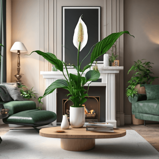 urban jungle living room