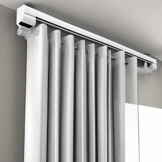 types of curtain rails