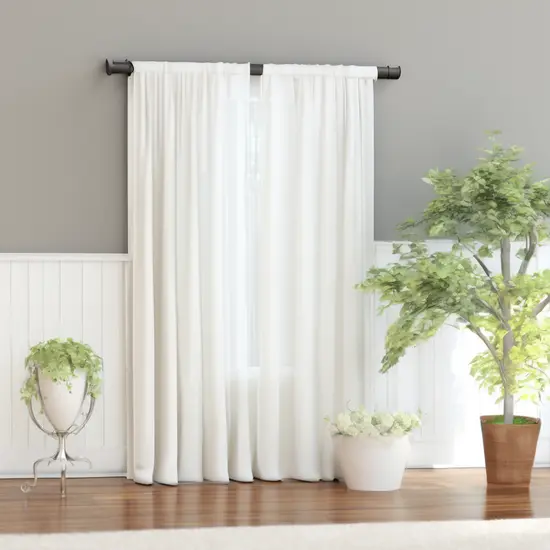 types of curtain rails