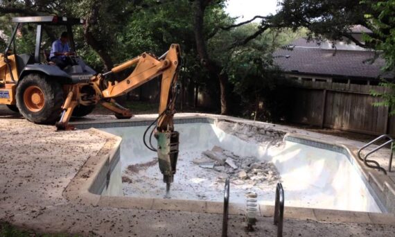 swimming pool removal