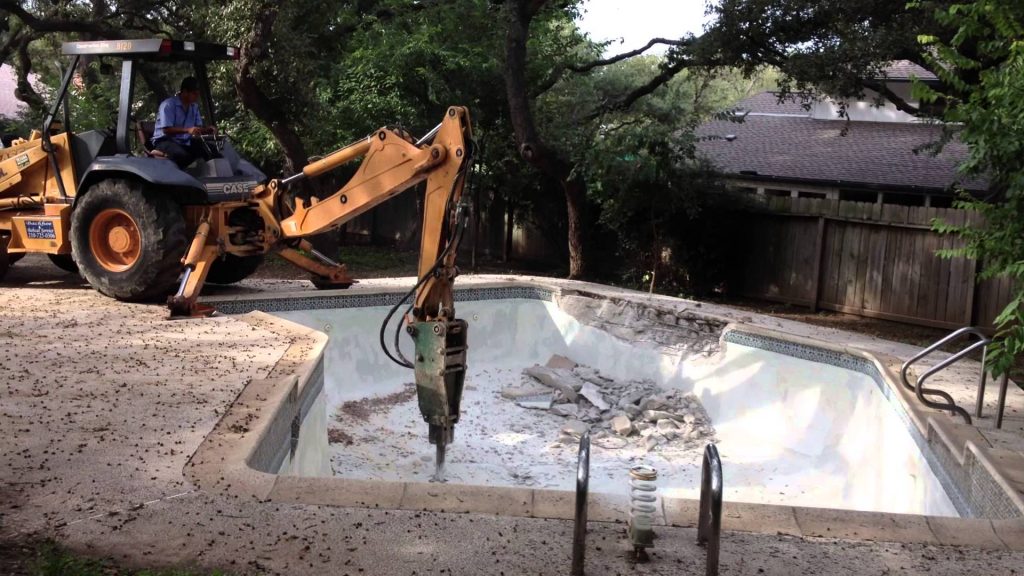 swimming pool removal