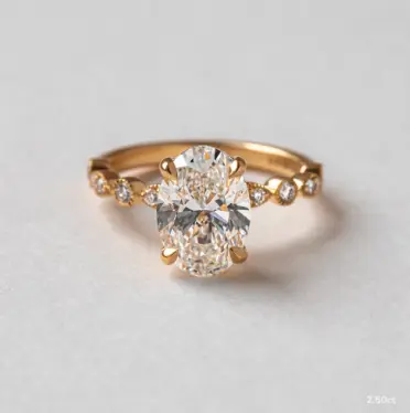 The Classic Appeal of a 1 Carat Oval Diamond Ring Gold: An Ideal Mixture of Sophistication and Class