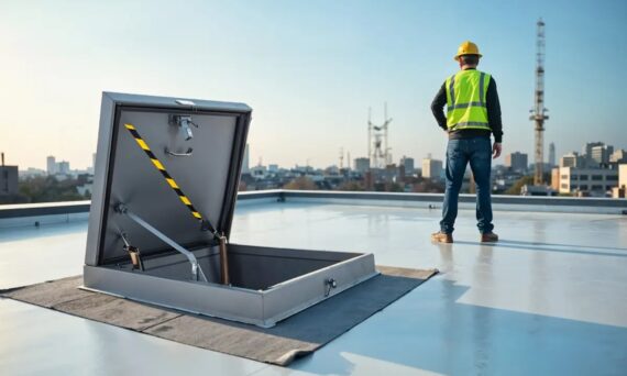 Roof Access Doors Simplify Building Maintenance See How