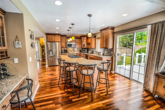 luxury kitchen floor