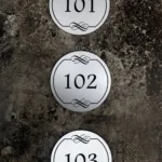 house number signs