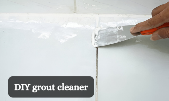 DIY grout cleaner