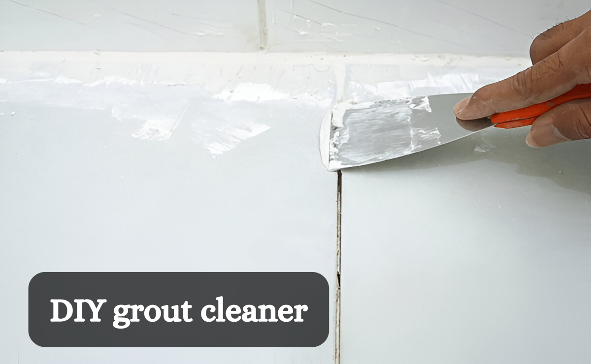 DIY grout cleaner