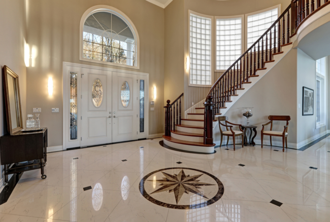 Interior of Jerry Jones House