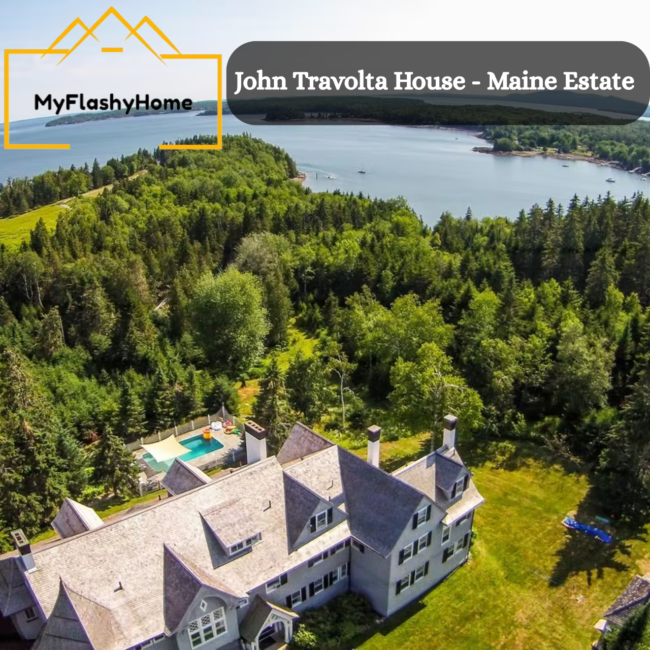 John Travolta House - Maine Estate