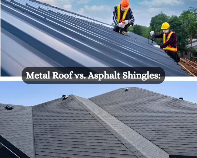 Metal Roof vs. Asphalt Shingles