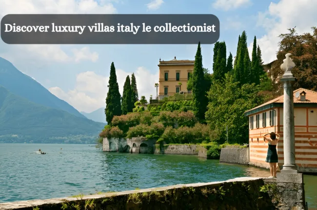 luxury villas italy le collectionist