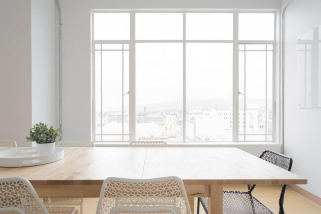 window or table