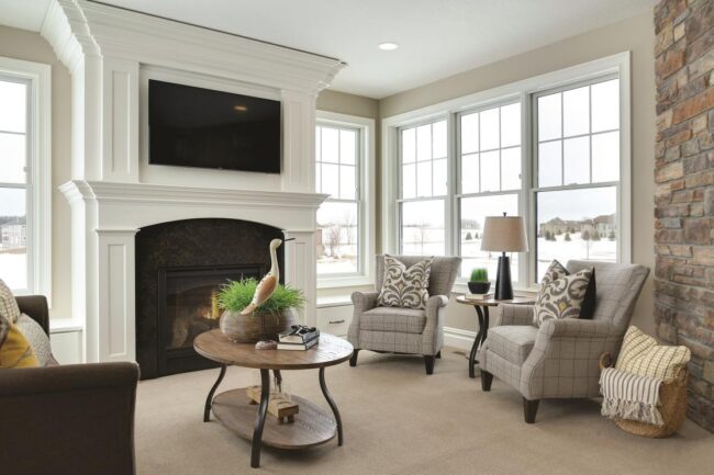 windows living room