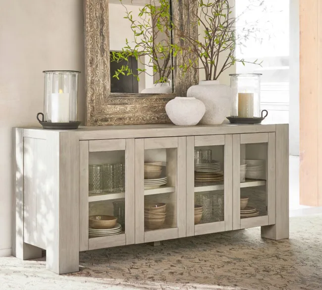 buffet table