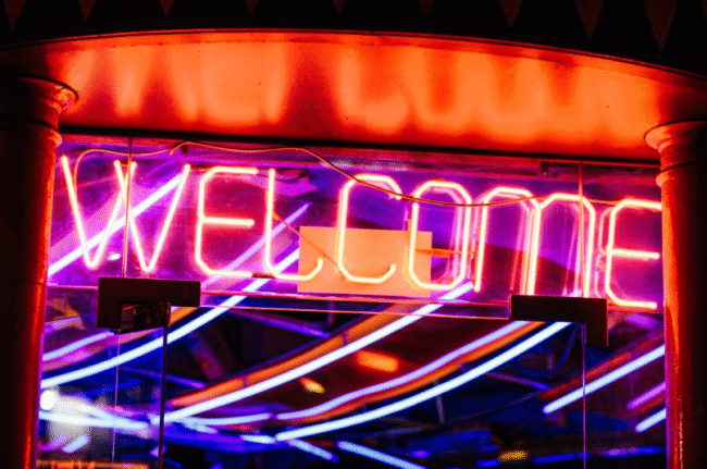neon lights