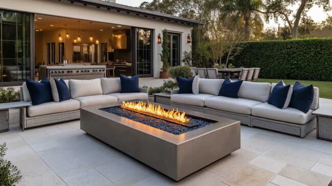 Modern Fire Pit