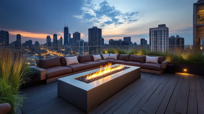 Modern Fire Pit