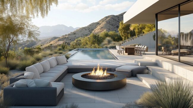 Modern Fire Pit
