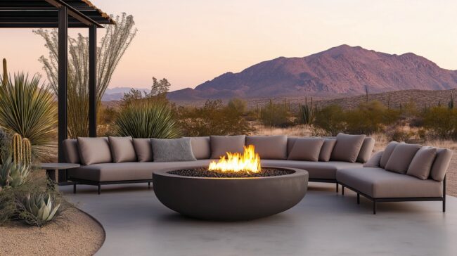 Modern Fire Pit