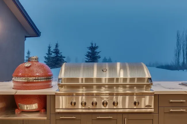 outdoor kitchen