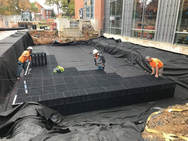 stormwater storage tank