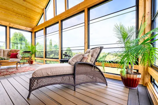 retractable screen installation