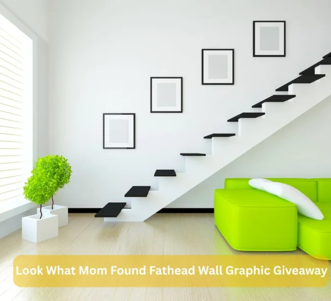 Look What Mom Found Fathead Wall Graphic Giveaway