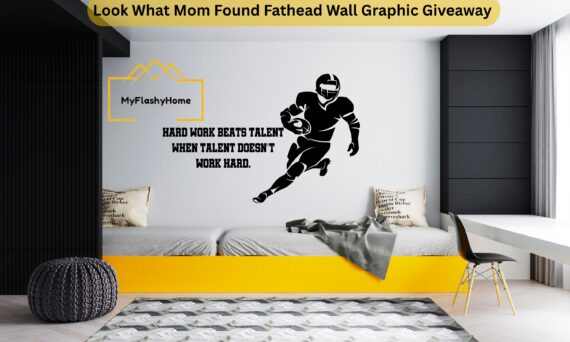 Look What Mom Found Fathead Wall Graphic Giveaway
