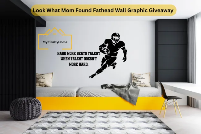 Look What Mom Found Fathead Wall Graphic Giveaway