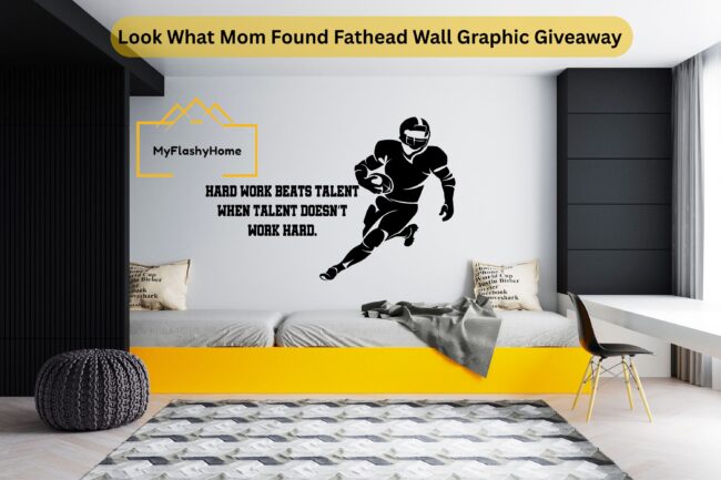 Look What Mom Found Fathead Wall Graphic Giveaway