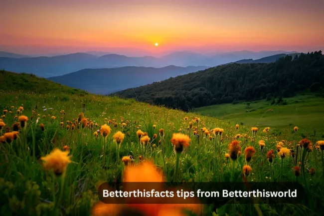 Betterthisfacts tips from Betterthisworld