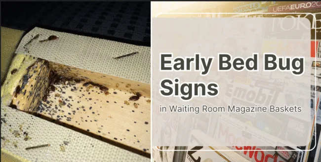 Bed Bug Signs in Waiting