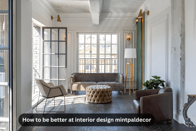 how to be better at interior design mintpaldecor
