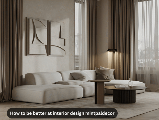 how to be better at interior design mintpaldecor