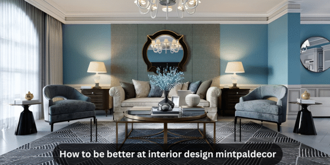 how to be better at interior design mintpaldecor