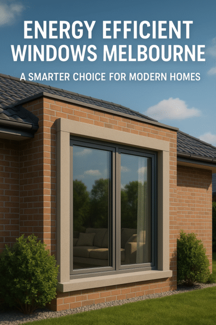 Energy Efficient Windows Melbourne
