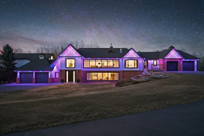 Holiday Lights in Edmonton