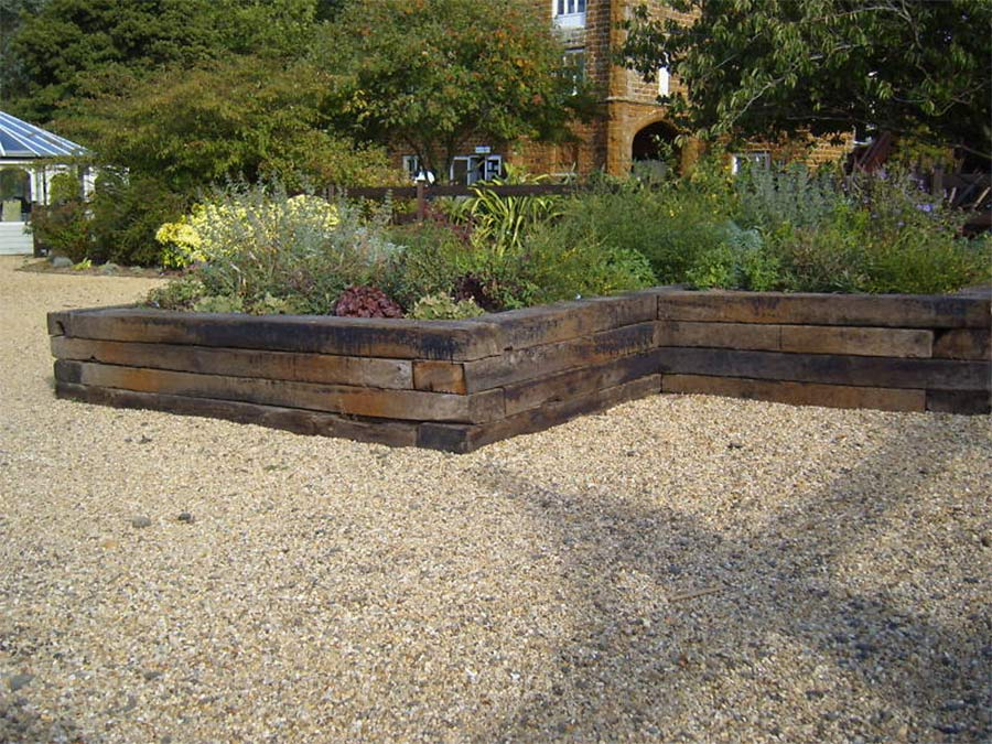 reclaimed railway sleepers