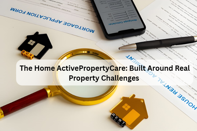 The Home ActivePropertyCare: Built Around Real Property Challenges