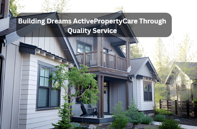 Building Dreams ActivePropertyCare Through Quality Service